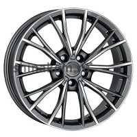 Фото товара - 8*19 5*112 ET46 66,6 MAK Mark Gunmetal Mirror Face. Вариант №1