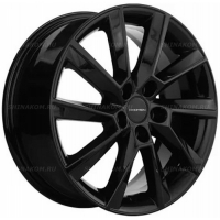 Фото товара - 6*16 5*100 ET40 54,1 Khomen Wheels KHW1604 Black. Вариант №1