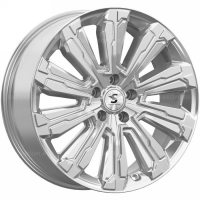Фото товара - 8*20 5*120 ET45 65,1 Premium Series КР1061 Humber Elite Silver. Вариант №1