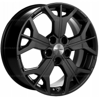 Фото товара - 7*17 5*114,3 ET48,5 67,1 Khomen Wheels KHW1715 Black (Sportage). Вариант №1