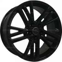 Фото товара - 8*18 5*114,3 ET51 67,1 Khomen Wheels KHW1815 Black (Sportage/Tucson). Вариант №1