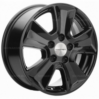Фото товара - 6,5*16 5*114,3 ET46 67,1 Khomen Wheels KHW1601 Black (Mitsubishi). Вариант №1