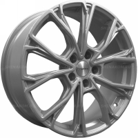 Фото товара - 7,5*19 5*108 ET46 63,4 Khomen Wheels KHW1907 F-Silver. Вариант №1