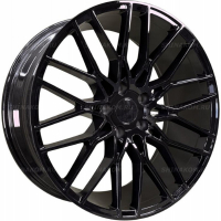 Фото товара - 8,5*20 5*120 ET35 65,1 Hengde 1007 Gloss Black. Вариант №1