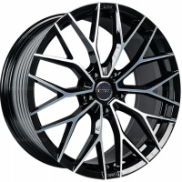 Фото товара - 9*21 5*114,3 ET43 67,1 INCH GA8532 Gloss Black Machined Face. Вариант №1