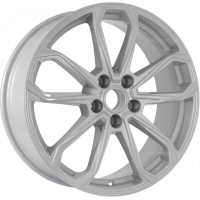 Фото товара - 7*18 5*114,3 ET45 67,1 Khomen Wheels KHW1816 F-Silver. Вариант №1
