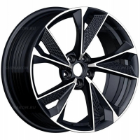 Фото товара - 8*18 5*114,3 ET38 73,1 INCH ULF-R39P Black Machine Face. Вариант №1