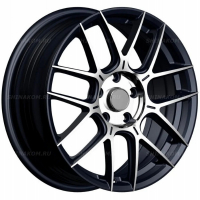Фото товара - 7*17 5*110 ET46 63,3 INCH FA8541 Gloss Black / Machined Face. Вариант №1