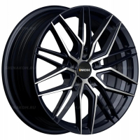 Фото товара - 7*17 5*108 ET45 60,1 INCH FA8539 Gloss Black / Machined Face. Вариант №1