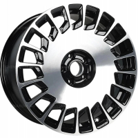 Фото товара - 8*18 5*112 ET40 66,56 INCH ULF-R24 Black Machine Face. Вариант №1
