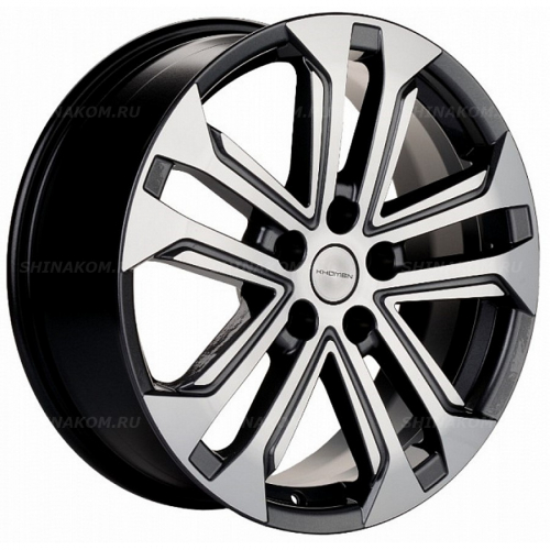 Большое фото товара - 7*18 5*108 ET40 60,1 Khomen Wheels KHW1803 Gray-FP (Chery Tiggo), 10049086. Вариант №1