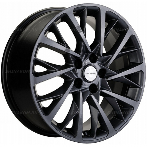 Большое фото товара - 7,5*18 5*108 ET40 60,1 Khomen Wheels KHW1804 Gray (Chery Tiggo), 10049091. Вариант №1