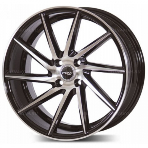 Большое фото товара - 7,5*17 4*100 ET35 60,1 PDW 1022Left (CVT) M/B, 10065617. Вариант №1
