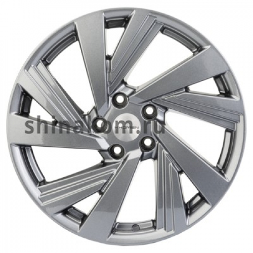 Большое фото товара - 7,5*18 5*114,3 ET50 66,1 Khomen Wheels KHW1801 Gray, 10067591. Вариант №1