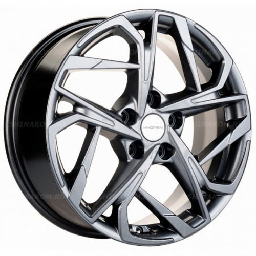 Большое фото товара - 7*17 5*114,3 ET45 67,1 Khomen Wheels KHW1716 Gray (CX-5/i40/X-Trail), 10067650. Вариант №1