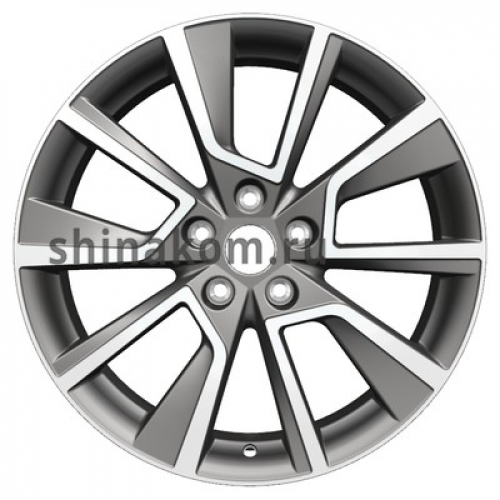 Большое фото товара - 7*18 5*114,3 ET48,5 67,1 Khomen Wheels KHW1802 Gray-FP (Sportage), 10067767. Вариант №1