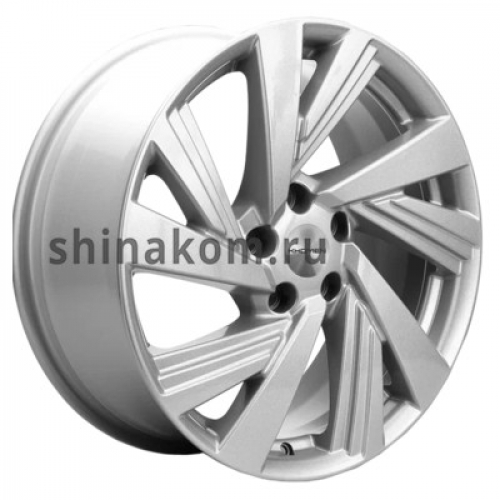 Большое фото товара - 7,5*18 5*112 ET43 57,1 Khomen Wheels KHW1801 F-Silver, 10067954. Вариант №1