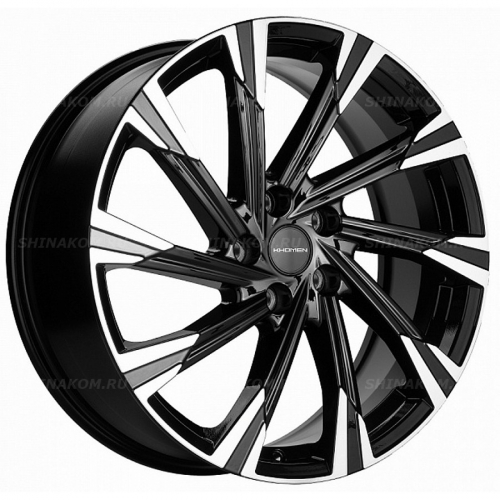 Большое фото товара - 7,5*19 5*114,3 ET49,5 67,1 Khomen Wheels KHW1901 Black-FP (Soul/Seltos/Sonata), 10070372. Вариант №1