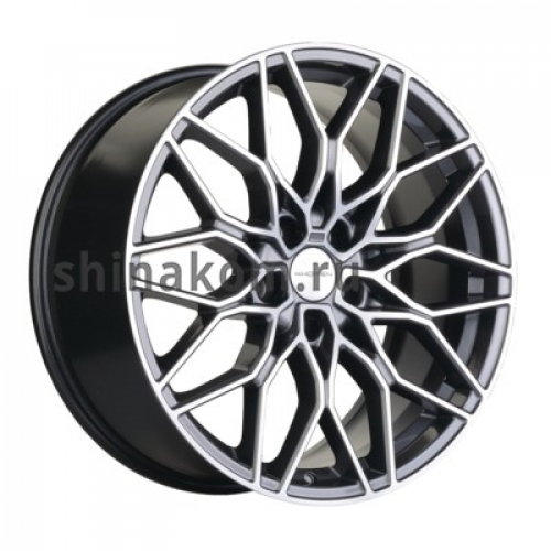 Большое фото товара - 8,5*19 5*112 ET30 66,6 Khomen Wheels KHW1902 Gray-FP, 10071042. Вариант №1