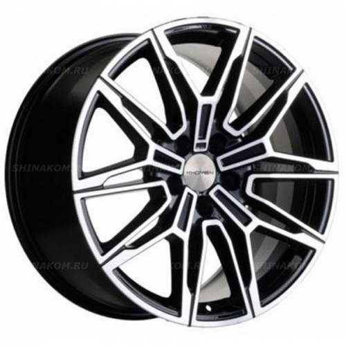 Большое фото товара - 8,5*19 5*112 ET30 66,6 Khomen Wheels KHW1904 Black-FP, 10071505. Вариант №1