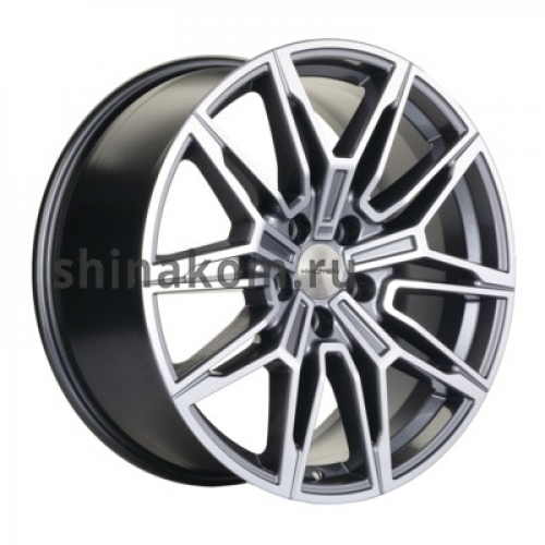Большое фото товара - 9,5*19 5*112 ET40 66,6 Khomen Wheels KHW1904 Gray-FP (BMW Rear), 10071727. Вариант №1