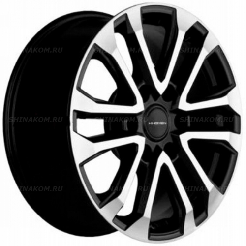Большое фото товара - 7,5*18 6*139,7 ET25 106,1 Khomen Wheels KHW1805 Black-FP (LC Prado), 10073369. Вариант №1