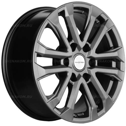 Большое фото товара - 7,5*18 6*139,7 ET46 67,1 Khomen Wheels KHW1805 Gray (Pajero), 10085083. Вариант №1