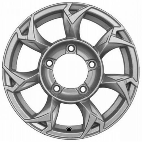 Большое фото товара - 5,5*15 5*139,7 ET5 108,1 Khomen Wheels KHW1505 F-Silver, 10085250. Вариант №1