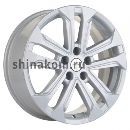 Большое фото товара - 7*18 5*108 ET40 60,1 Khomen Wheels KHW1803 F-Silver (Chery Tiggo), 10089208. Вариант №1