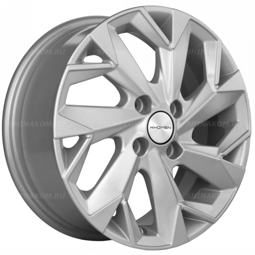 Большое фото товара - 6*15 4*98 ET35 58,6 Khomen Wheels KHW1508 F-Silver (Lada Granta), 10092380. Вариант №1