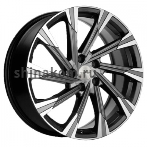 Большое фото товара - 7,5*19 5*114,3 ET40 64,1 Khomen Wheels KHW1901 Gray-FP (Haval F7/F7x), 10095502. Вариант №1