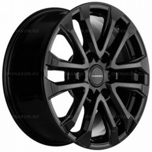 Большое фото товара - 7,5*18 5*108 ET35 65,1 Khomen Wheels KHW1808 Black (Exeed TXL), 10095682. Вариант №1