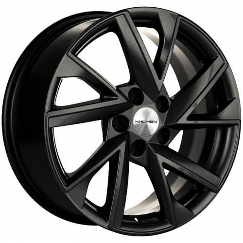Большое фото товара - 7*17 5*110 ET46 63,3 Khomen Wheels KHW1714 Black, 10109712. Вариант №1
