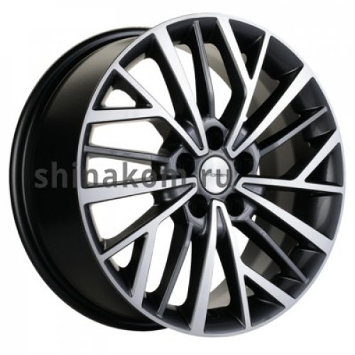 Большое фото товара - 7*17 5*114,3 ET37 66,5 Khomen Wheels KHW1717 Gray-FP, 10112124. Вариант №1