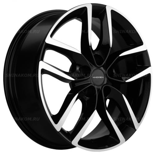 Большое фото товара - 6,5*17 5*114,3 ET37 66,5 Khomen Wheels KHW1708 Black-FP (Jolion), 10112125. Вариант №1