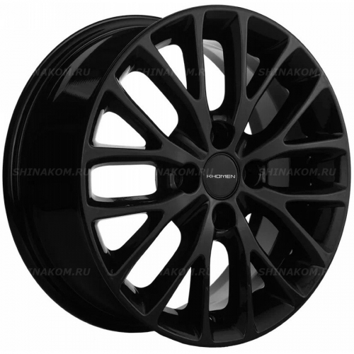 Большое фото товара - 6*15 4*100 ET37 60,1 Khomen Wheels KHW1506 Black (XRay), 10120991. Вариант №1