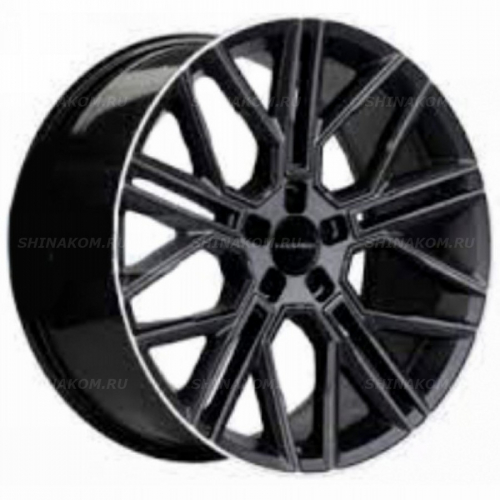 Большое фото товара - 9,5*21 5*120 ET49 72,6 Khomen Wheels KHW2101 Black Matt MR (RRover), 10121387. Вариант №1