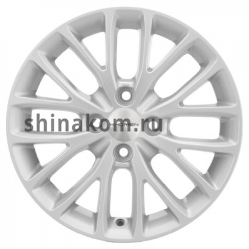 Большое фото товара - 6*15 4*100 ET46 54,1 Khomen Wheels KHW1506 F-Silver (Rio/Solaris), 10121442. Вариант №1