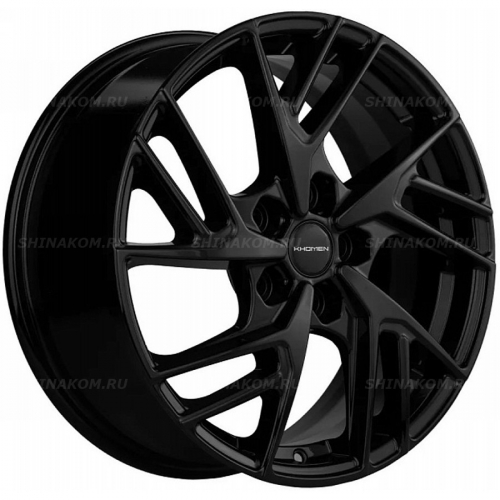 Большое фото товара - 6,5*17 5*114,3 ET40 64,1 Khomen Wheels KHW1722 Black (Haval F7/F7x), 10123235. Вариант №1