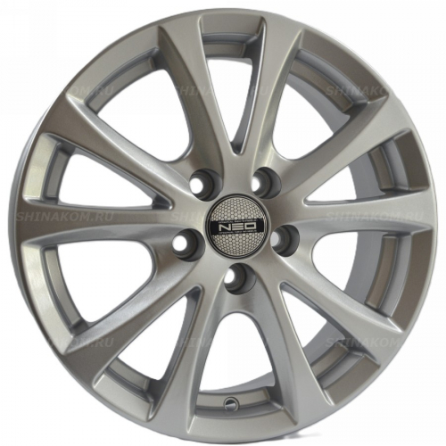 Большое фото товара - 6*15 4*100 ET49 60,1 Neo 509 Silver, 10126850. Вариант №1