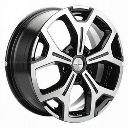 Большое фото товара - 6,5*17 5*114,3 ET37 66,5 Khomen Wheels KHW1710 Black-FP (Jolion), 10138313. Вариант №1