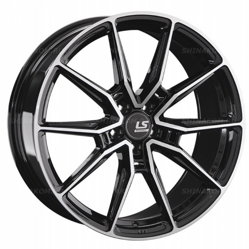 Большое фото товара - 9,5*20 5*114,3 ET45 72,6 LS FlowForming RC58 BKF, 10186684. Вариант №1