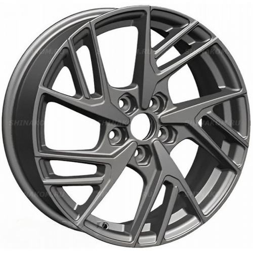 Большое фото товара - 6,5*17 5*108 ET33 60,1 Khomen Wheels KHW1722 Gray, 10190500. Вариант №1