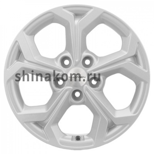 Большое фото товара - 6,5*16 5*114,3 ET46 67,1 Khomen Wheels KHW1606 F-Silver, 10190950. Вариант №1
