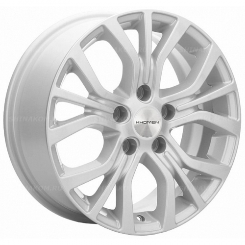 Большое фото товара - 6,5*16 5*114,3 ET45 67,1 Khomen Wheels KHW1608 F-Silver, 10190964. Вариант №1