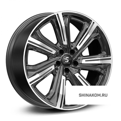 Большое фото товара - 8,5*20 5*120 ET47 66,1 Premium Series КР1067 Kleemann Diamond Black Gris, 10191421. Вариант №1