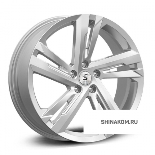 Большое фото товара - 7*19 5*108 ET33 60,1 Premium Series КР002 Elite Silver, 10191801. Вариант №1