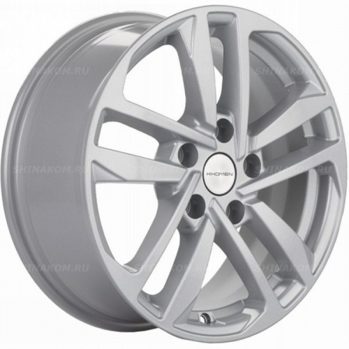Большое фото товара - 6,5*16 5*114,3 ET43 67,1 Khomen Wheels KHW1612 F-Silver, 10202736. Вариант №1