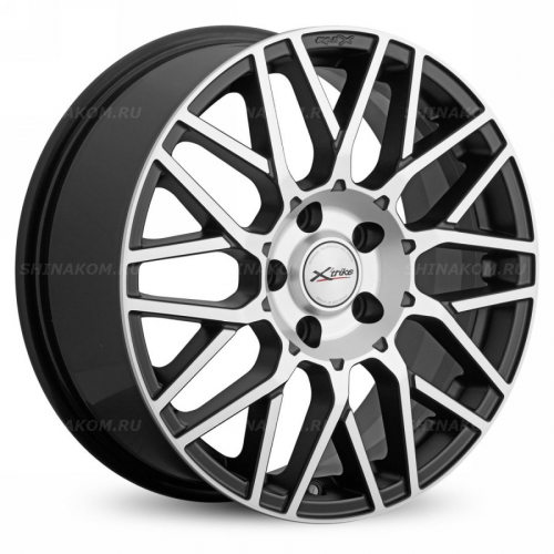 Большое фото товара - 7*17 4*100 ET37 60,1 X-trike X-131 BKM/FP, 10203104. Вариант №1