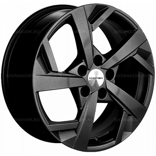 Большое фото товара - 7*17 5*114,3 ET45 60,1 Khomen Wheels KHW1713 Black, 10204124. Вариант №1